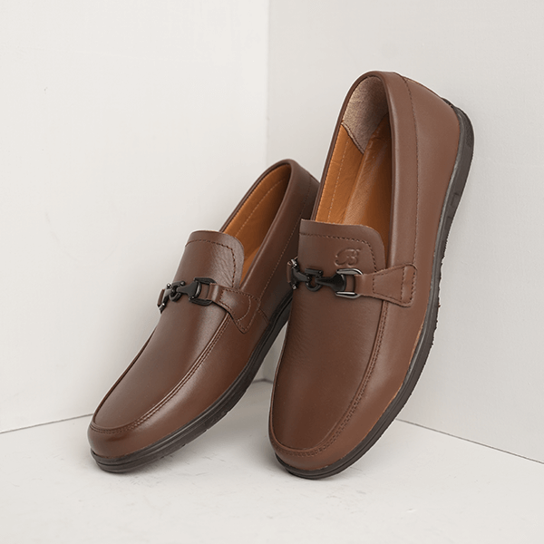Estonia Leather Bit Loafer in Brown